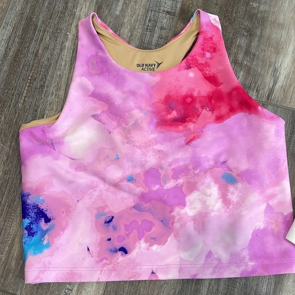 Girls athletic crop top sports bra lot